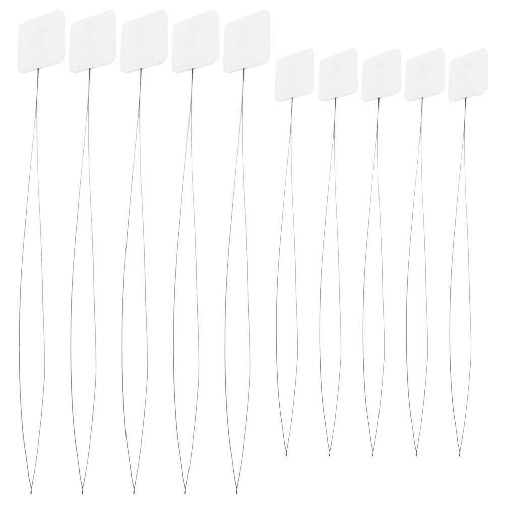 Embroidery Floss - 10Pcs Punch Needle Threaders Multifunctional Steel