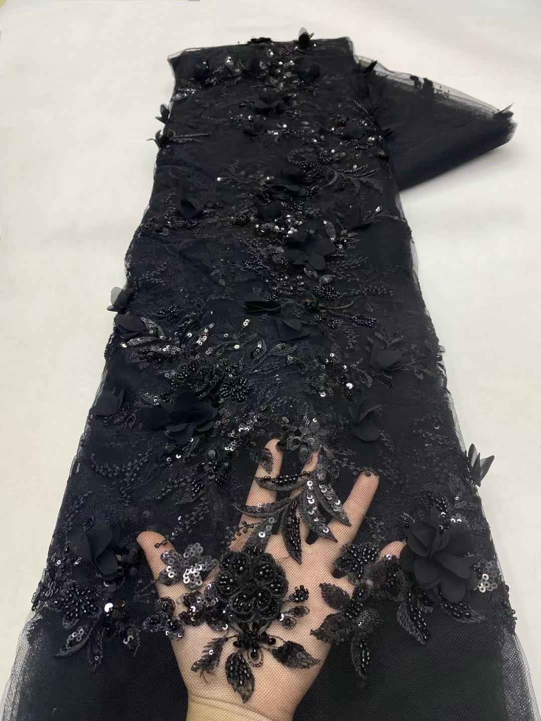 Embroidery Net Dress - Coomiya Women Dresses Embroidery Beads Net
