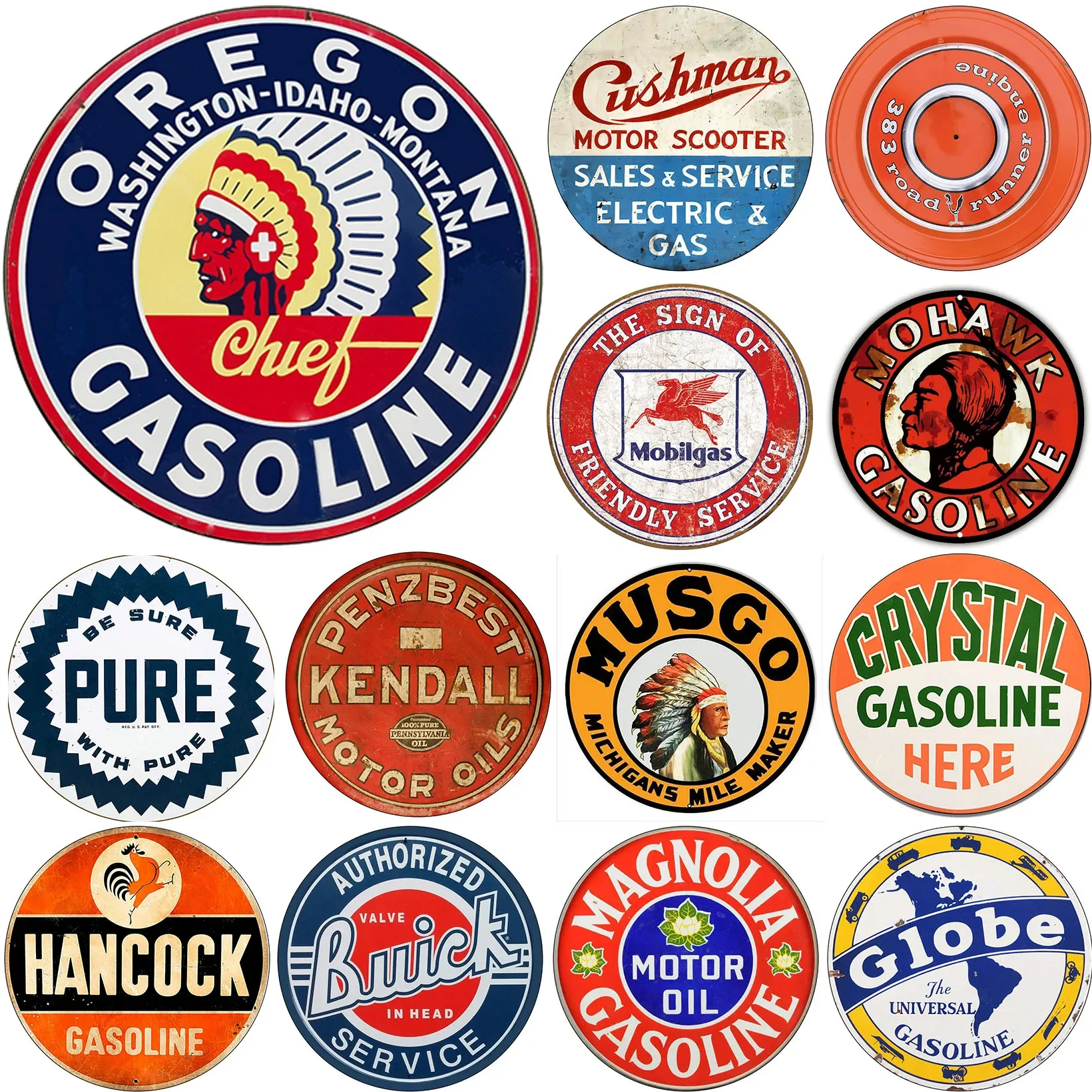 Embroidery Water - Car Stickers Personality Pure Gas Motor