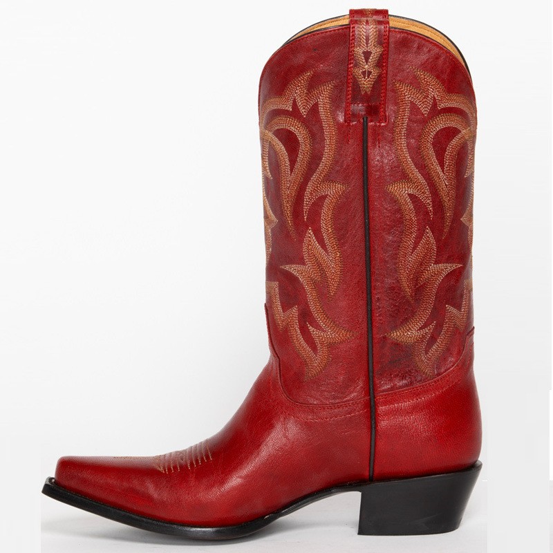Embroidery On Leather - New Embroidered Women's Boots For Autumn