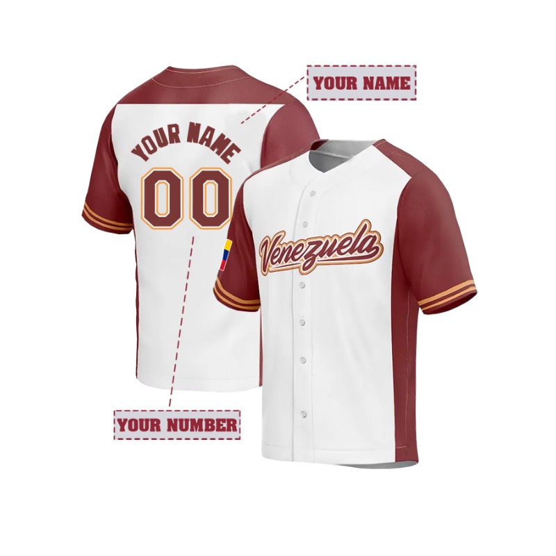 Custom Venezuela Baseball T-Sh - Embroidery On Shirt review and price