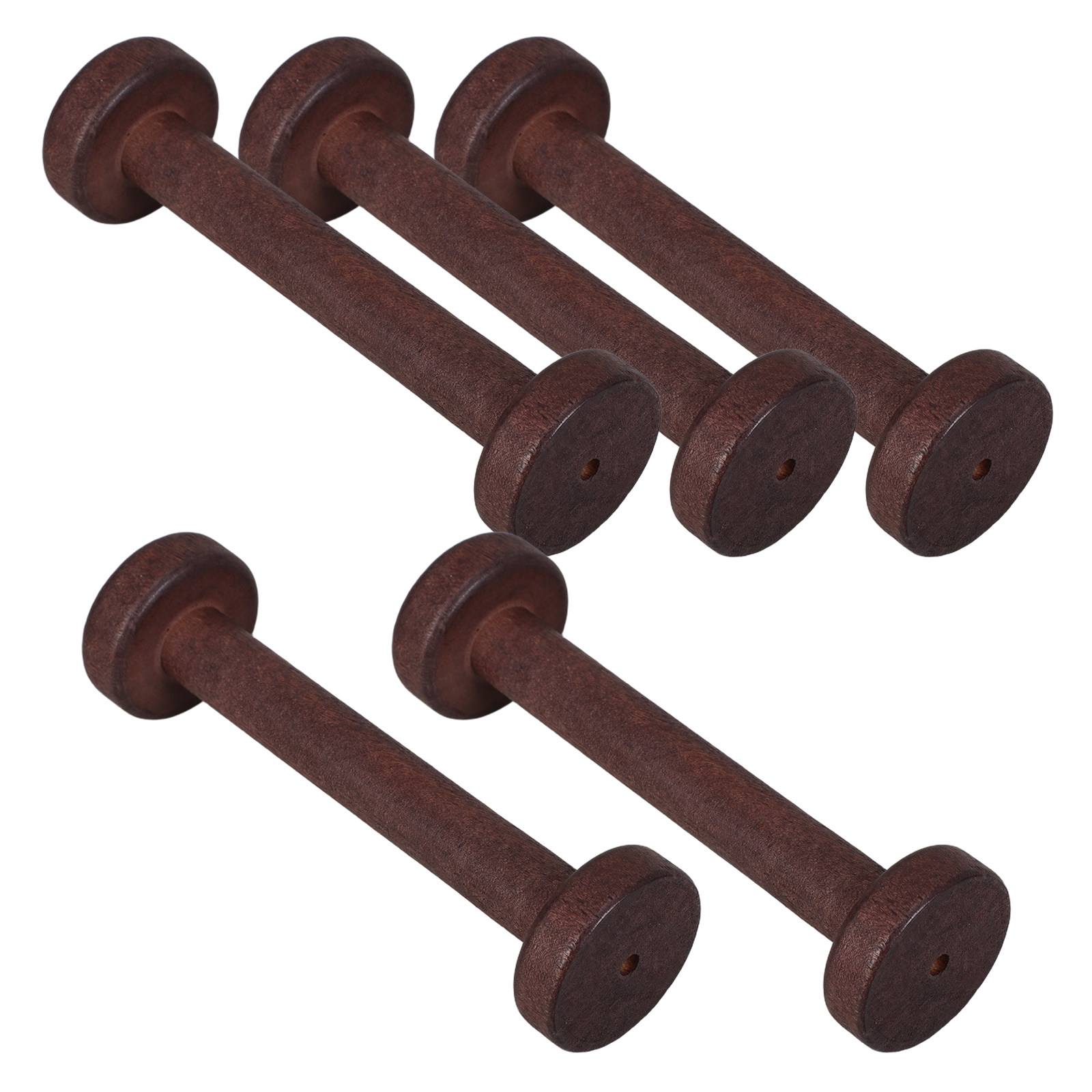 5Pcs Wooden Spools for Crafts  - Embroidery Thread review and price