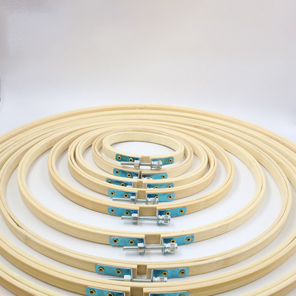 12Pcs Bamboo Embroidery Circle - Embroidery Hooping review and price