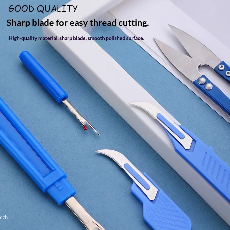 5Pcs Blue Sewing Ripper Kit wi - Embroidery Thread review and price