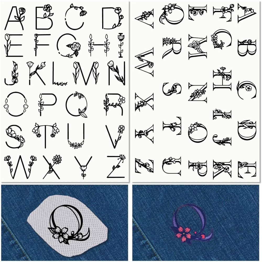 Letter A-Z Water Soluble Embro - Embroidery Water review and price