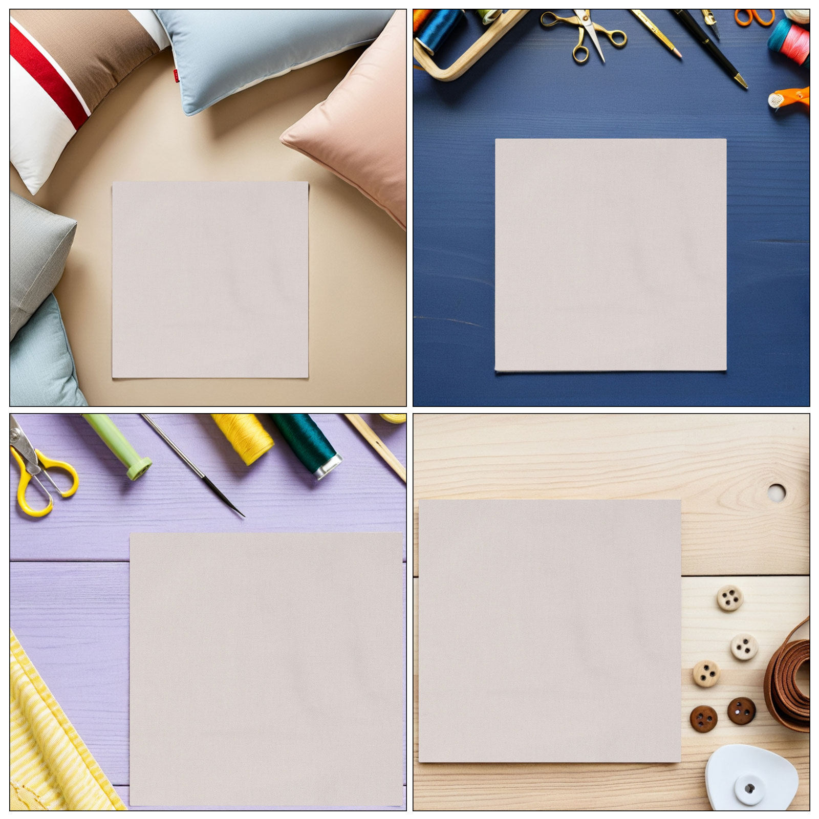 5Pcs Embroidery Fabric Cotton  - Embroidery Texture review and price