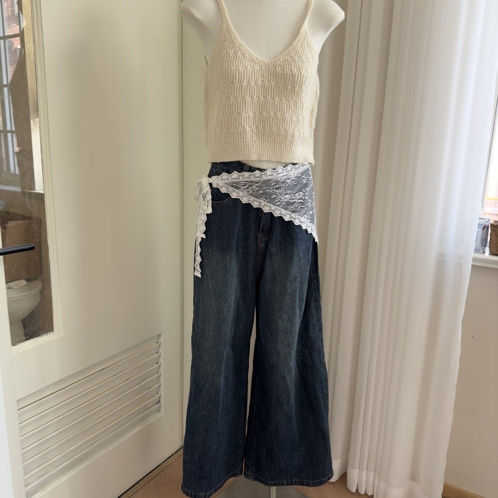 Soft Y2K Triangle Apron Embroi - Embroidery Apron review and price