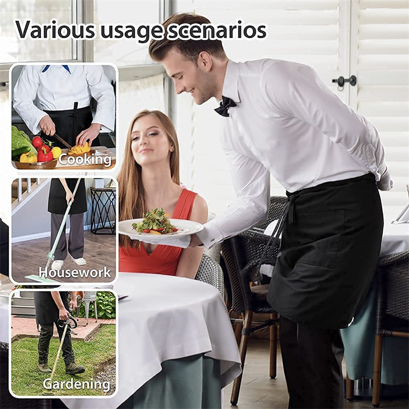 Custom printed embroidery logo - Embroidery Apron review and price