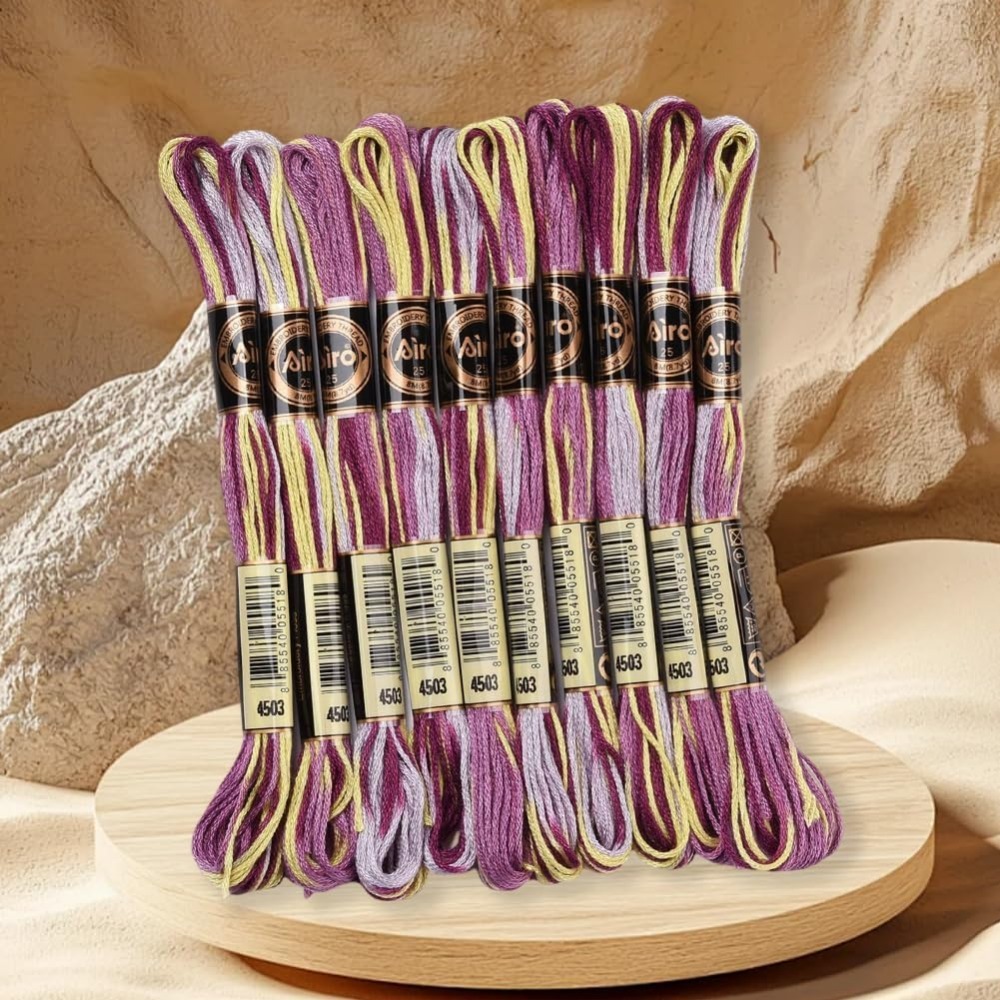 6 Strands Purple Variegated Em - Embroidery Floss review and price