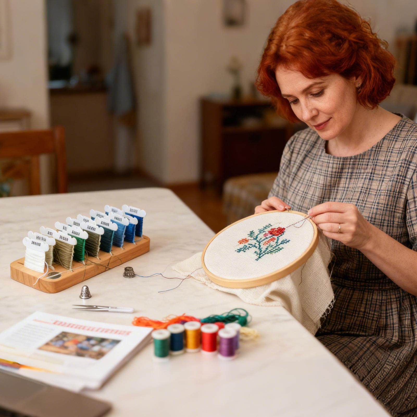 Embroidery Thread Organizer 15 - Embroidery Floss review and price