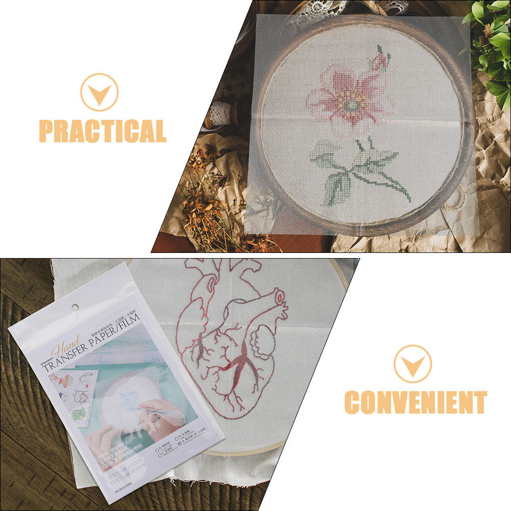 8 Pcs Diy Water Soluble Embroi - Water Soluble Stabilizer review and price