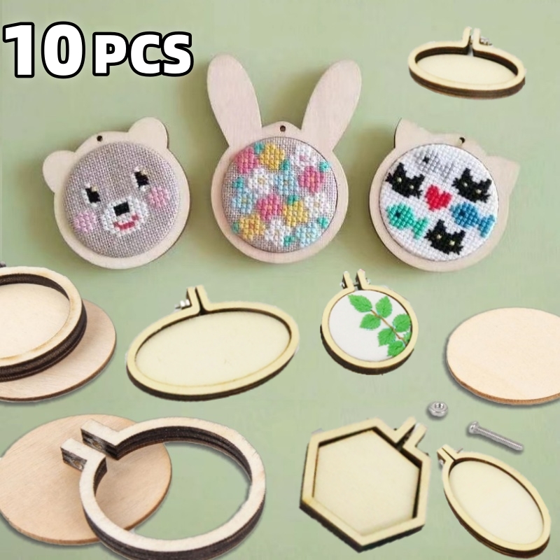 10PCS Mini Embroidery Hoop Woo - Embroidery Hooping review and price