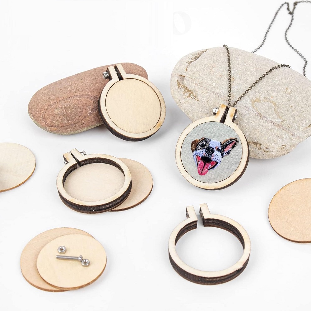 10PCS Mini Embroidery Hoop Woo - Embroidery Hooping review and price