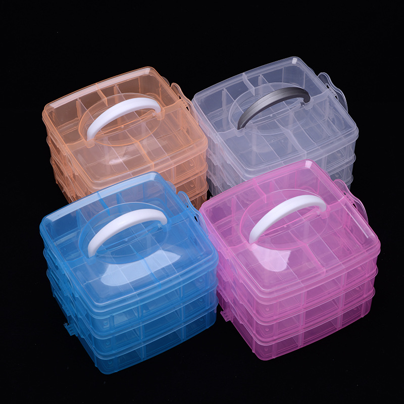 3 Layers 18 Compartments Plast - Embroidery Floss review and price