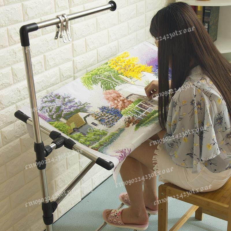 Adjustable Cross Stitch Frame  - Embroidery Hooping review and price