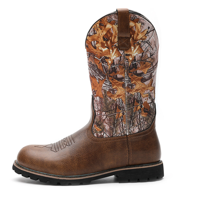 Large Size 48 Men's Boots Clas - Embroidery On Leather review and price