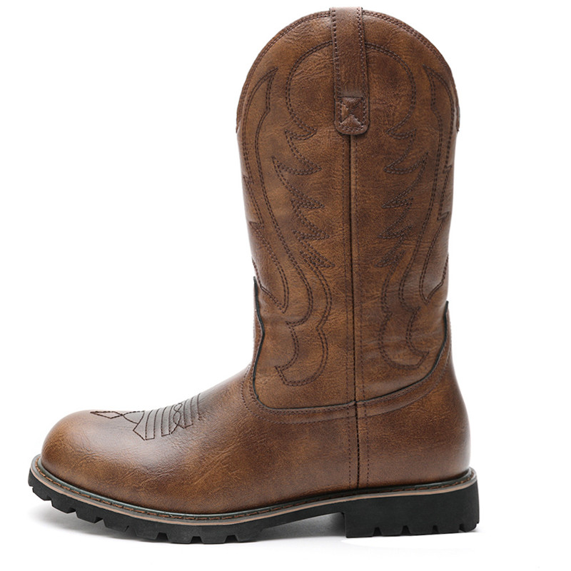 Large Size 48 Men's Boots Clas - Embroidery On Leather review and price