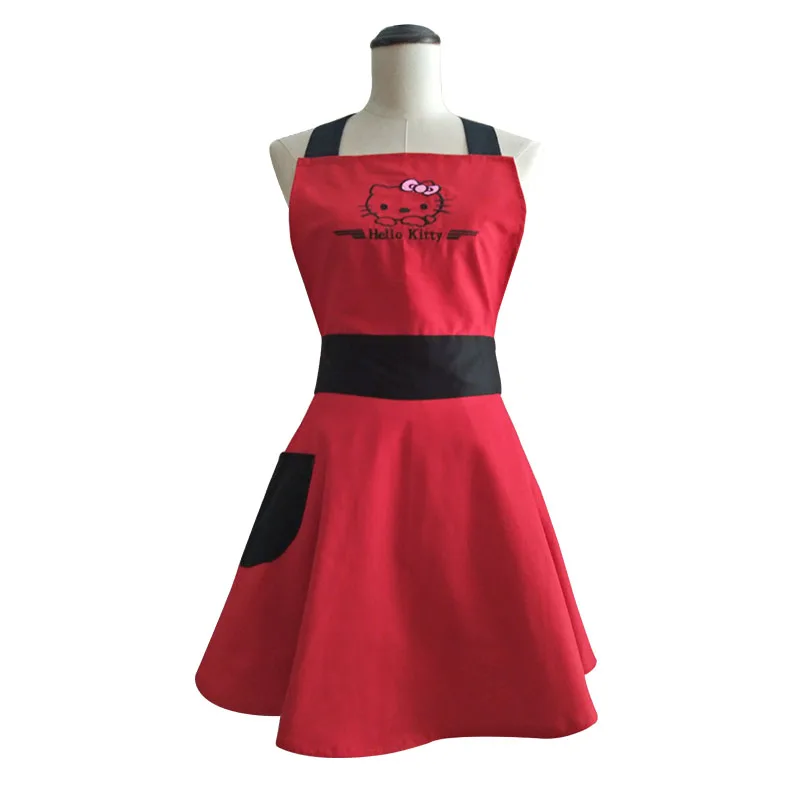 Cute Embroidery Hello Kitty Dr - Embroidery Apron review and price