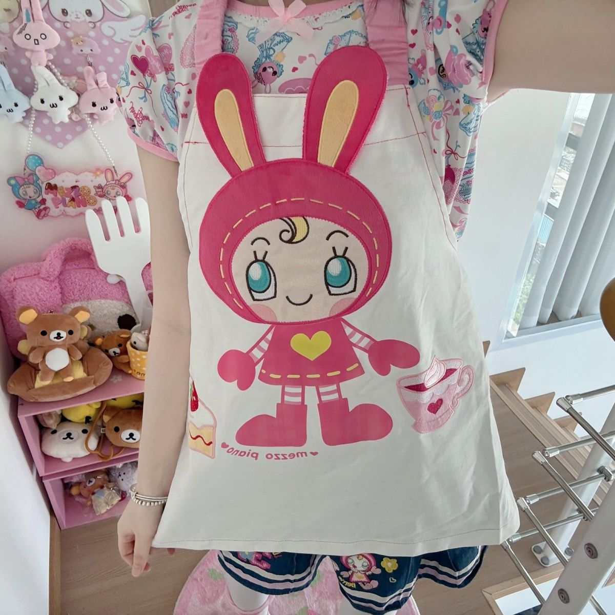 Summer New Cartoon Mp Embroide - Embroidery Apron review and price