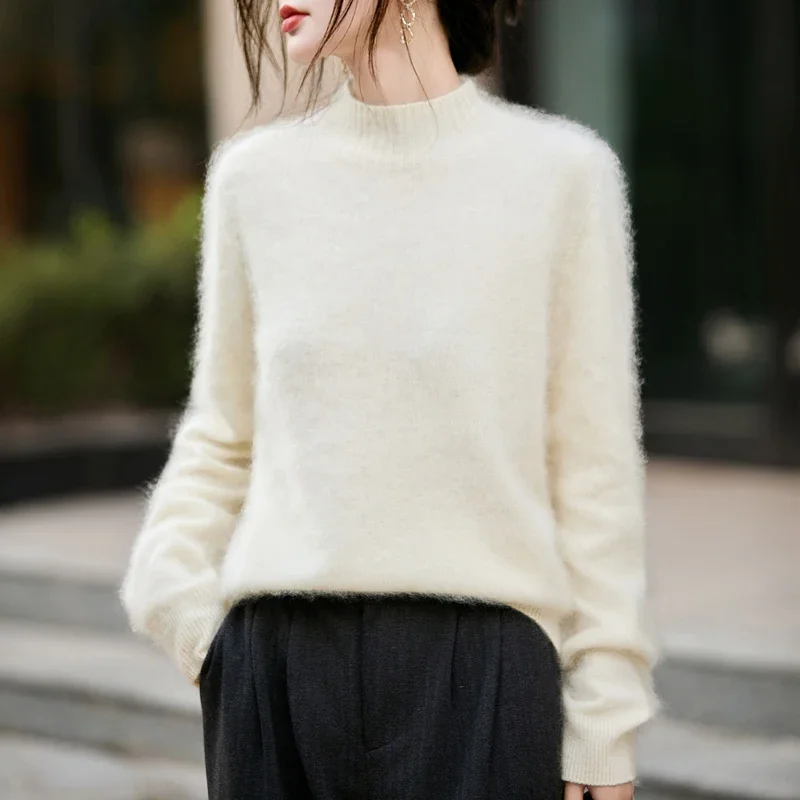 100% Wool Women's Fluffy High  - Embroidery Origin review and price