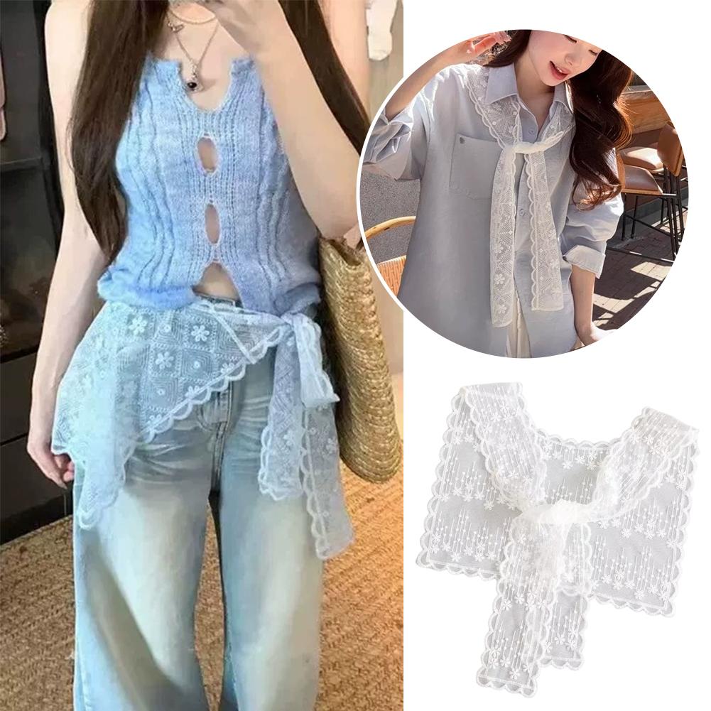 French Lace Shawl Scarf for Wo - Embroidery On Shirt review and price