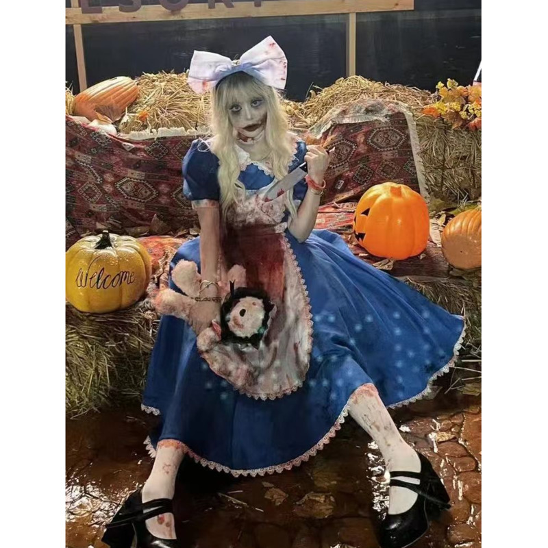 Original Dress Set Halloween L - Embroidery Apron review and price
