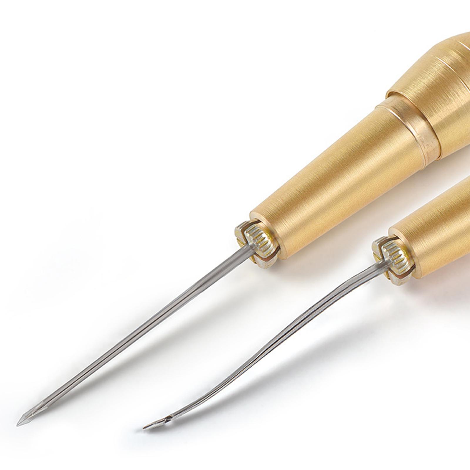 Hand Leather Sewing Kit Brass  - Embroidery Backpack Kit review and price