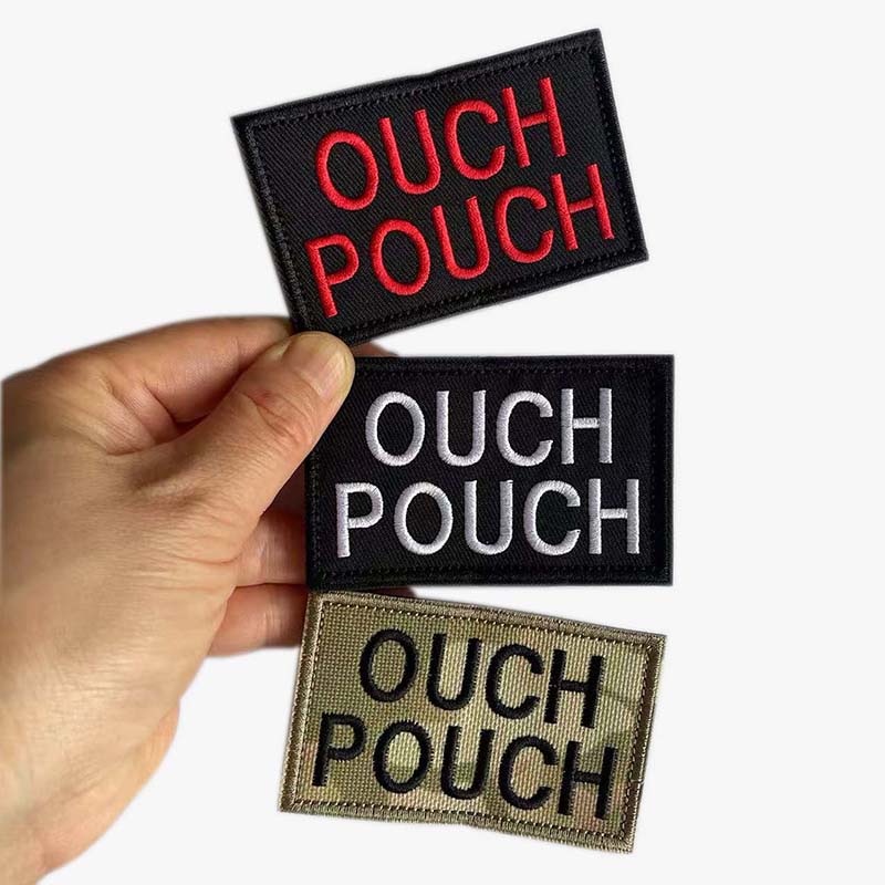 8*5CM OUCH POUCH / Letter Patc - Embroidery Backpack Kit review and price