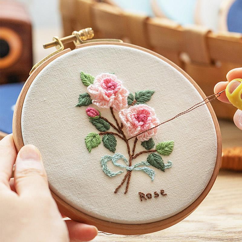 1pcs High Quality Beech Wood E - Embroidery Hooping review and price