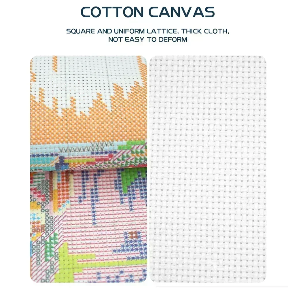 News Pre-Printed Cross Stitch  - Embroidery Backpack Kit review and price
