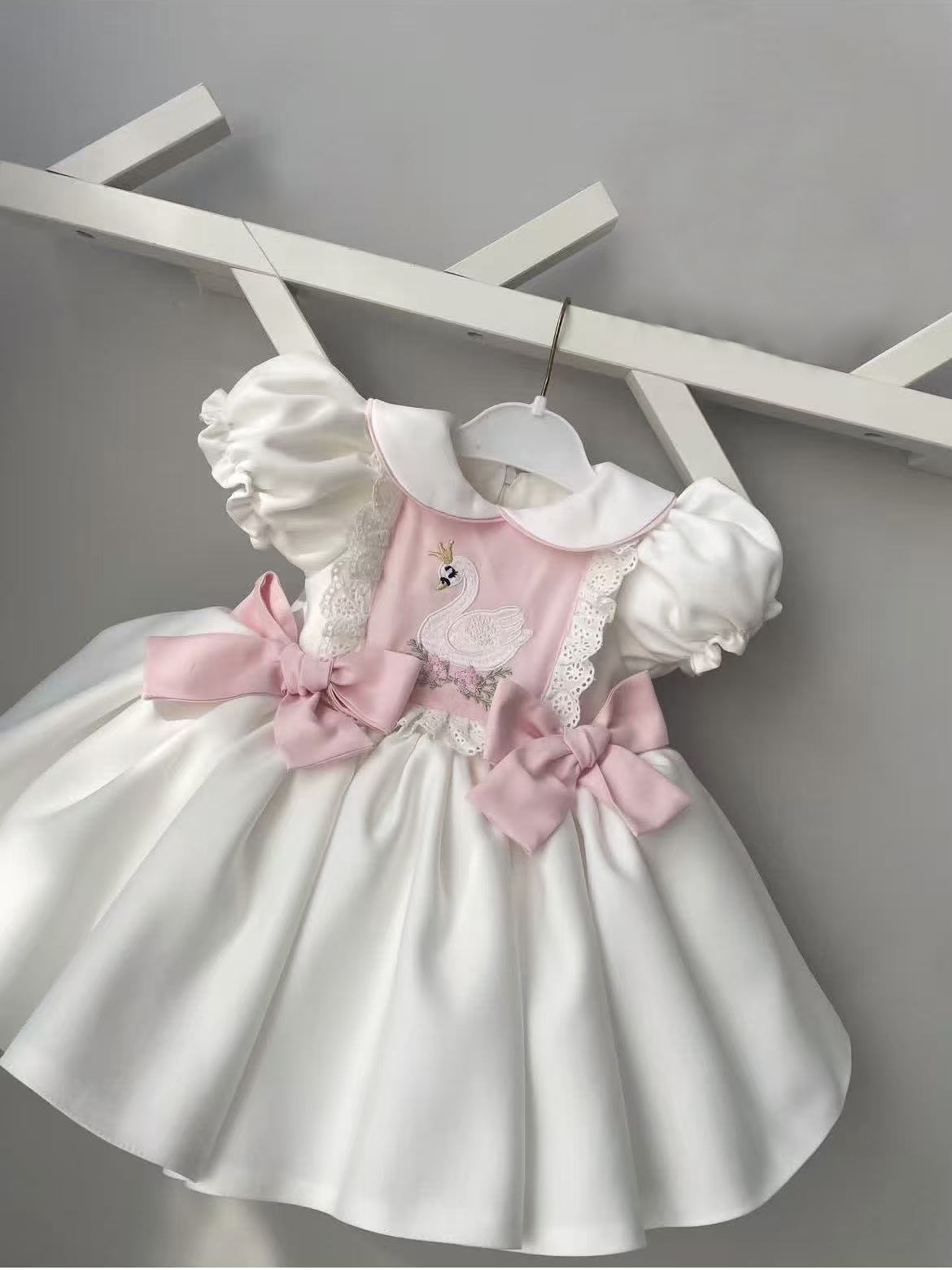 0-12Y Baby Girl Summer White S - Embroidery White Dress review and price