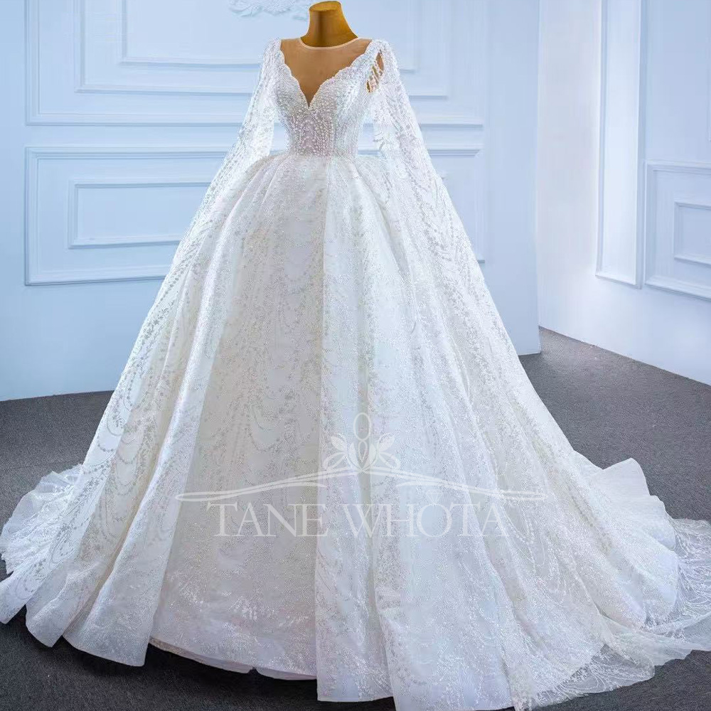 Vestido Casamento 2025 O-Neck  - Embroidery White Dress review and price