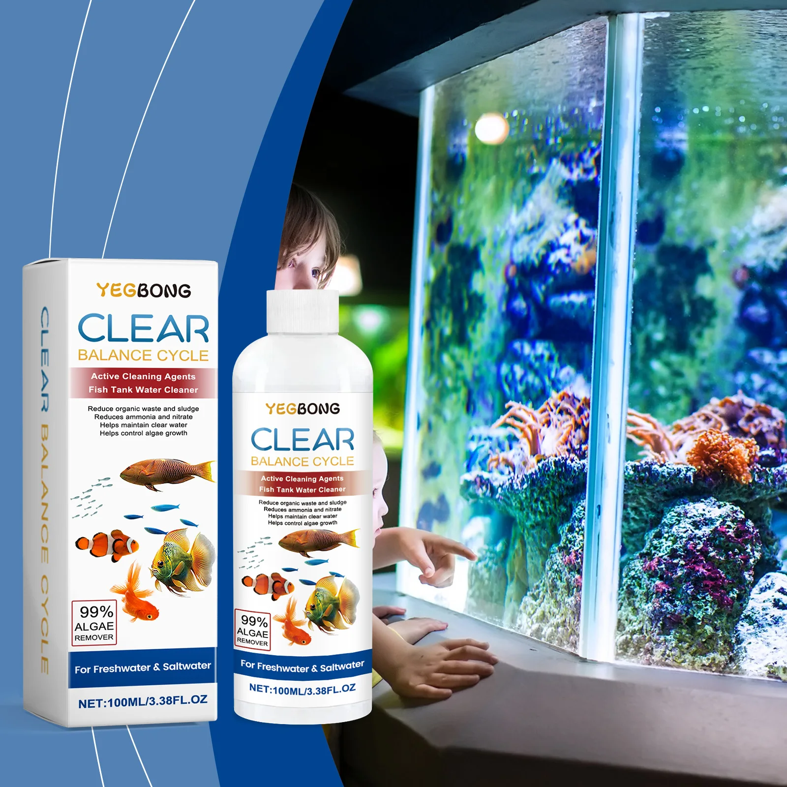 Algae Remover for Fish Tanks,  - Water Soluble Stabilizer review and price