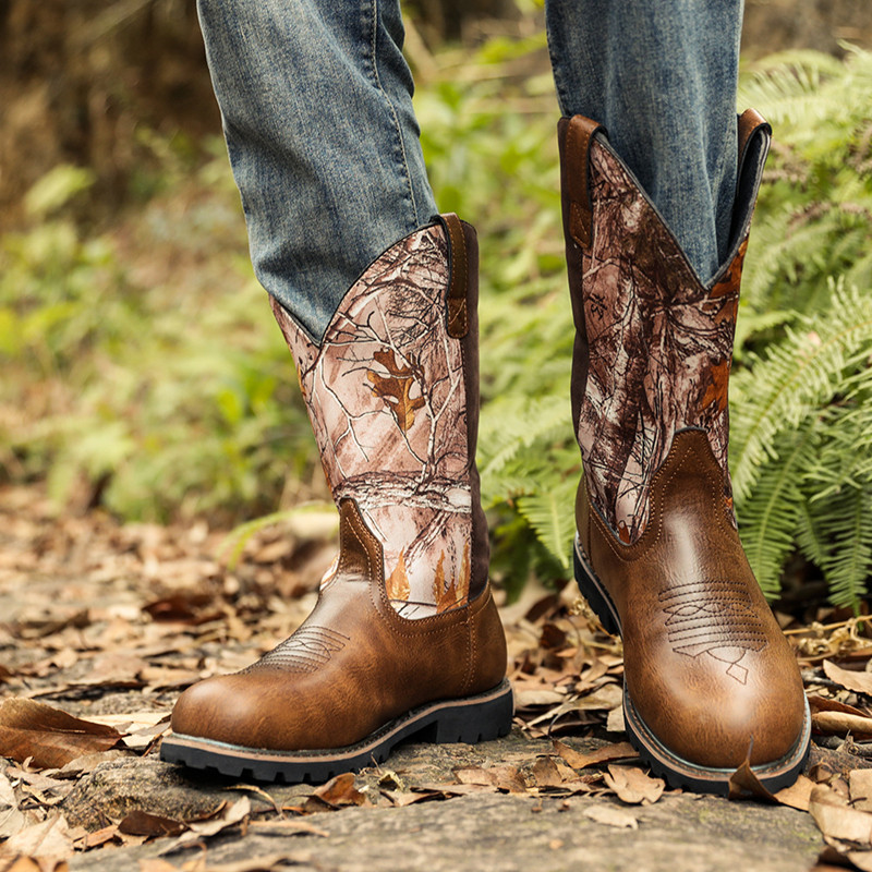 Men's Boots Classic Handmade E - Embroidery On Leather review and price