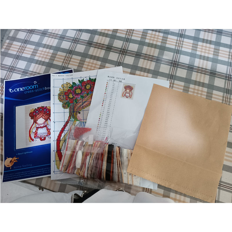 Cross Stitch Kit DIY Set  VE F - Embroidery Backpack Kit review and price