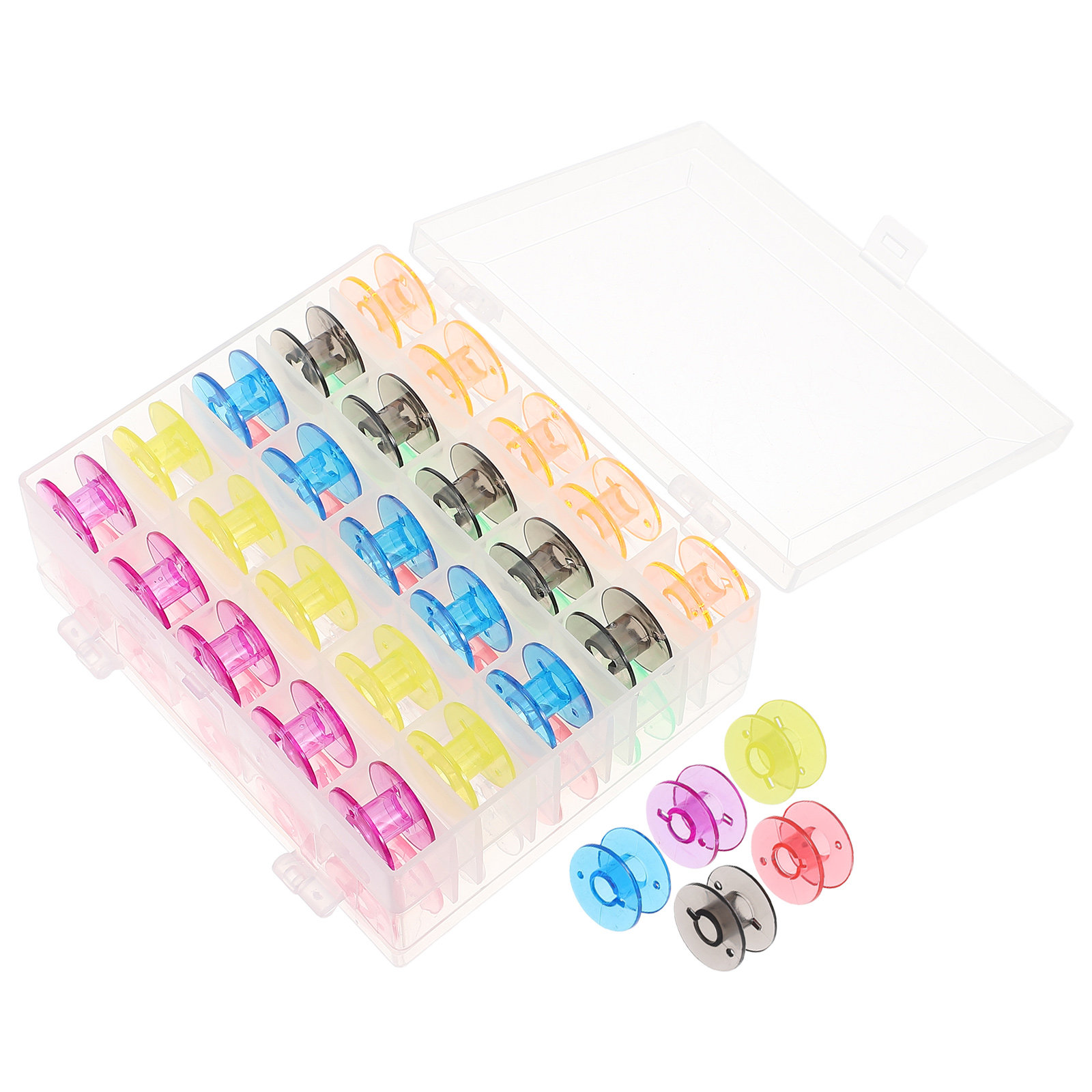 50Pcs Sewing Machine Bobbins P - Embroidery Thread review and price