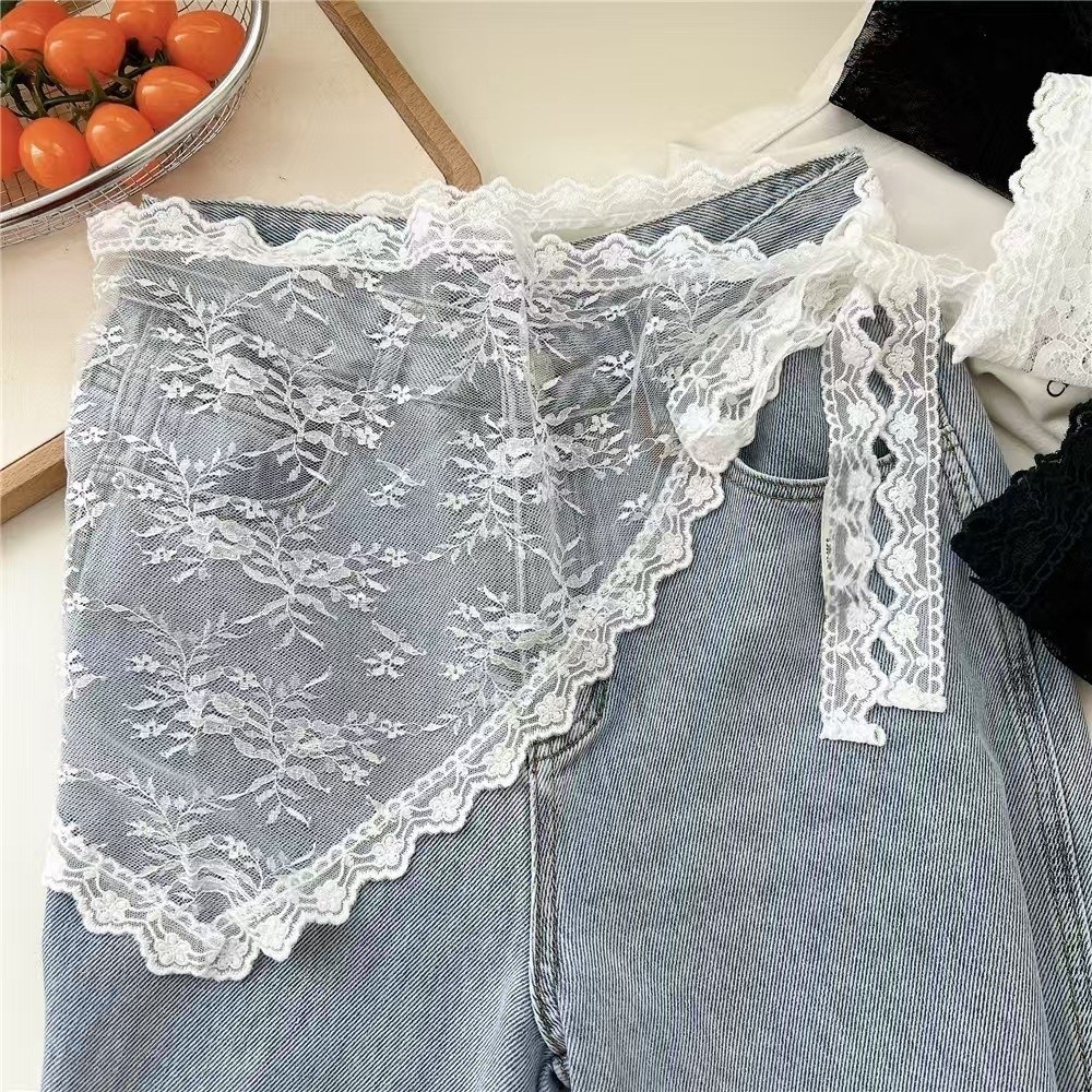 Harajuku Y2K Triangle Apron Em - Embroidery Apron review and price