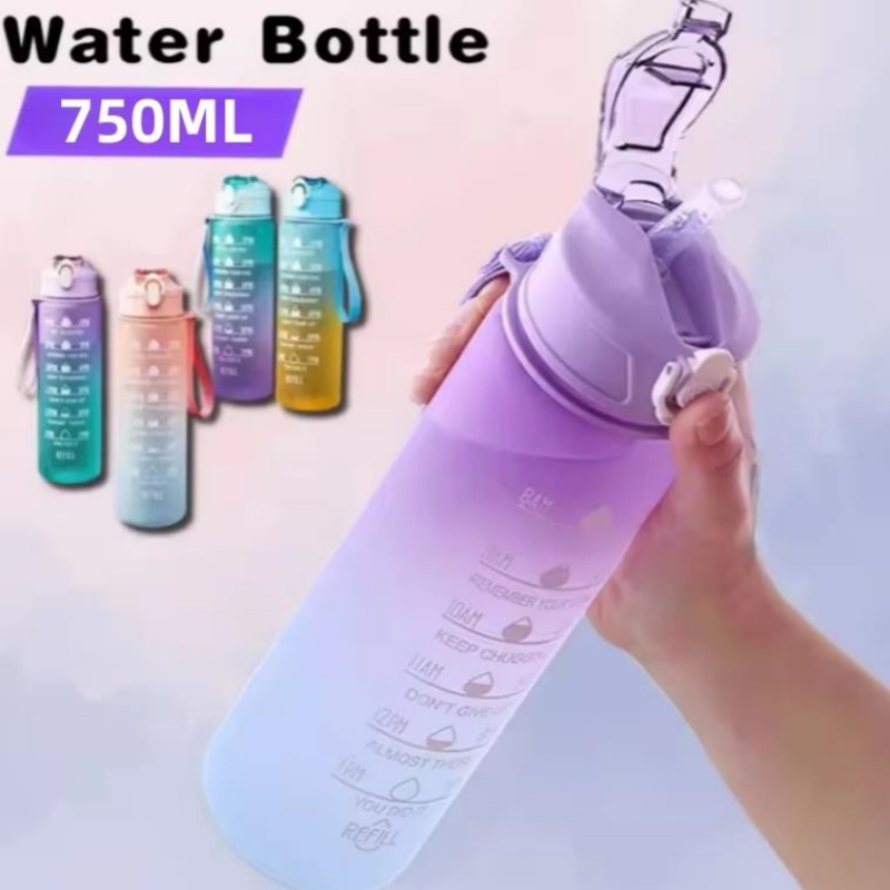750ML Sports Water Bottle with - Embroidery Water review and price