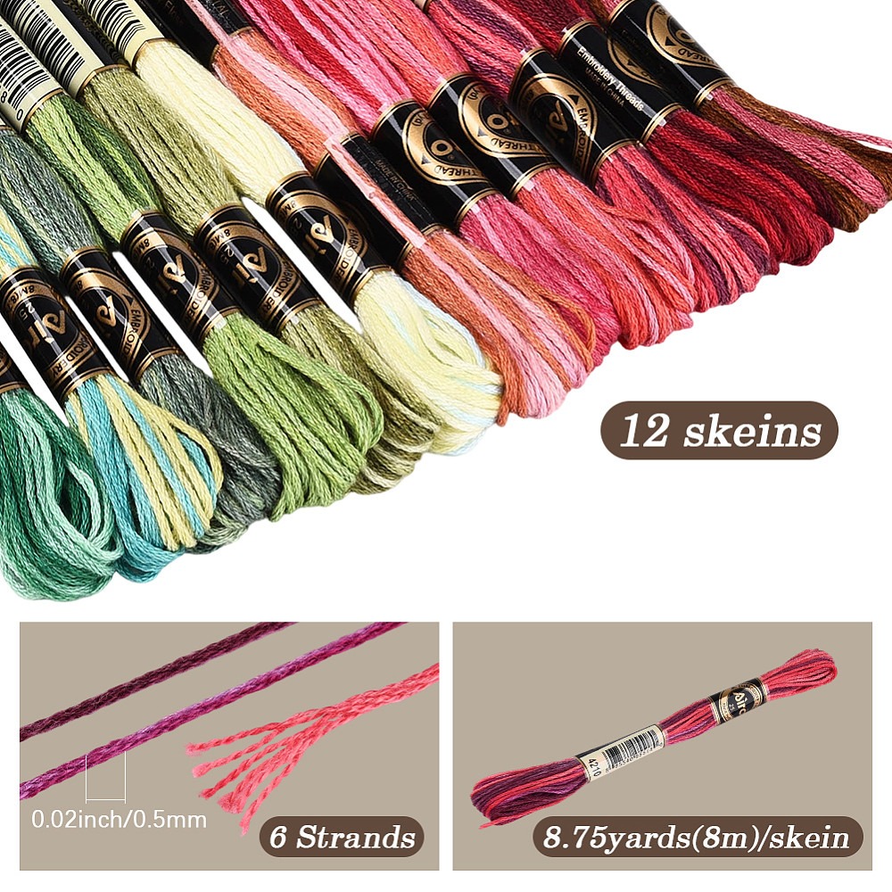 105 Yards Stitch Floss Embroid - Embroidery Floss review and price