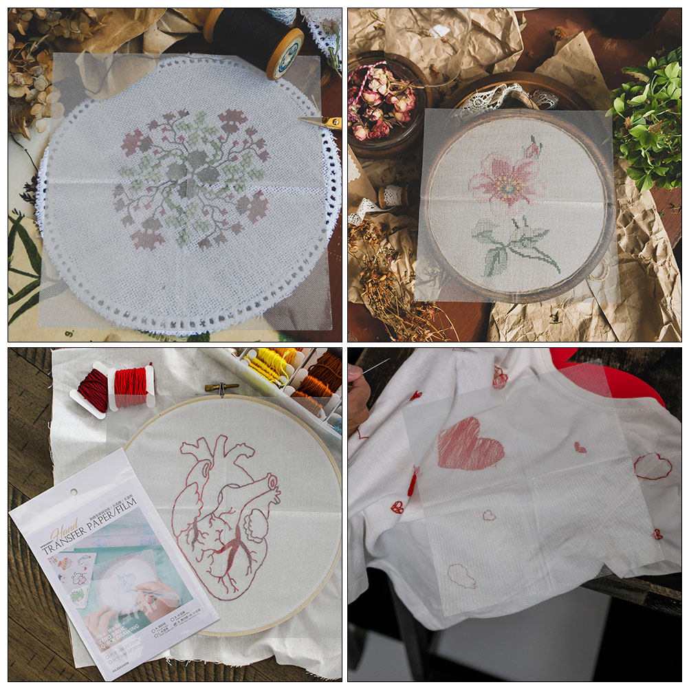 8Pcs Water Soluble Embroidery  - Water Soluble Stabilizer review and price