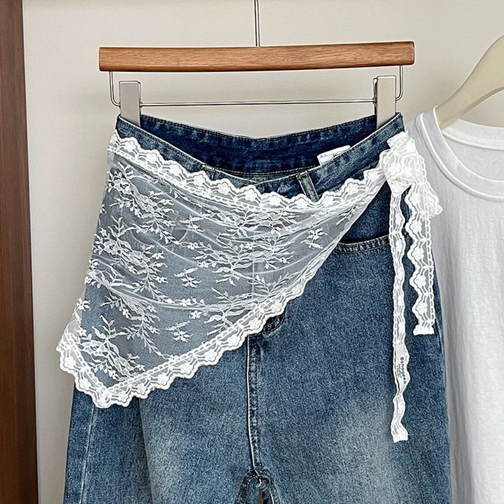 Harajuku Y2K Triangle Apron Fl - Embroidery Apron review and price