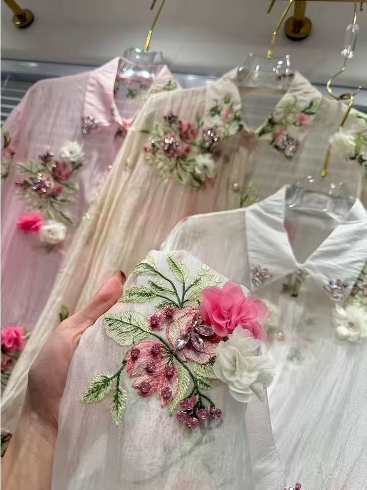 Luxury Design Summer Sparkle D - Embroidery On Shirt review and price
