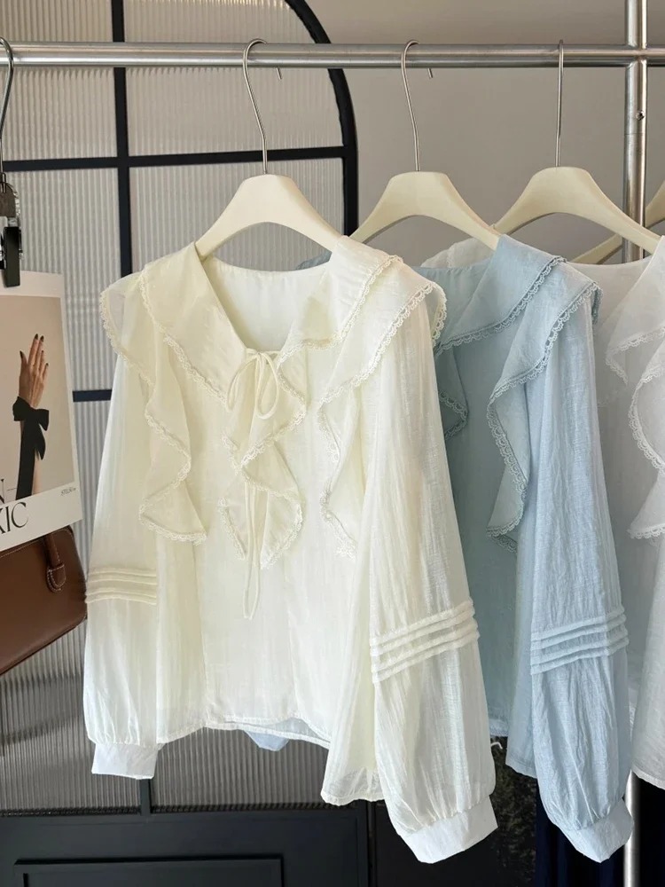 French V-Neck Chic Long Sleeve - Embroidery Origin review and price