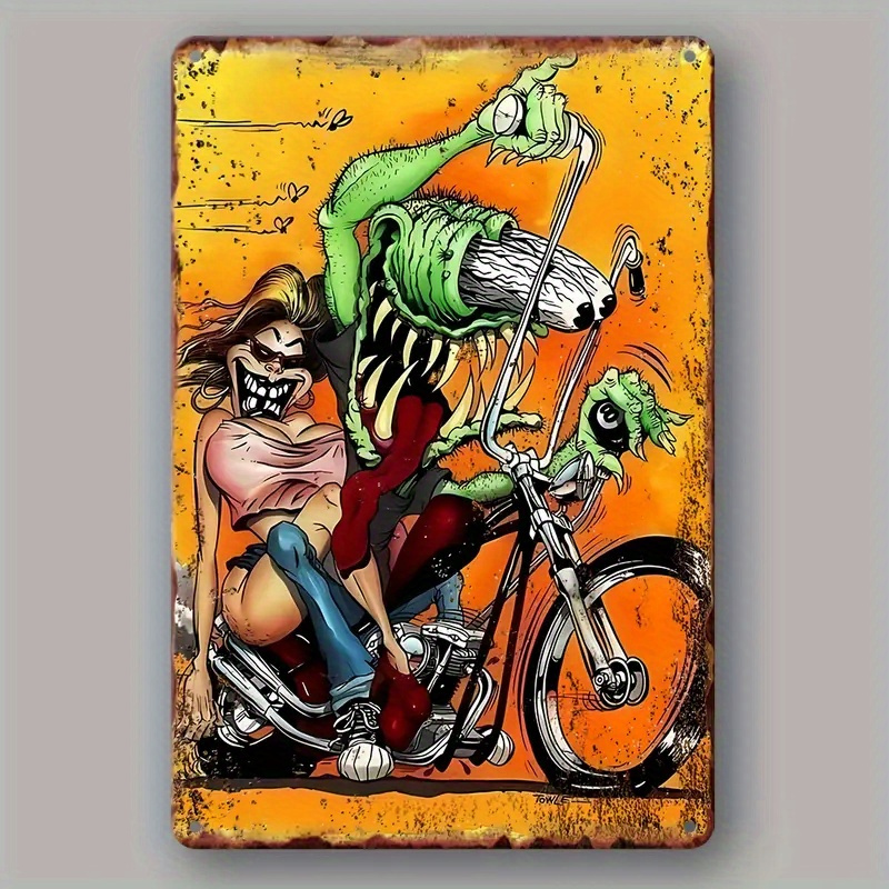 Vintage Rat Riding Motorcycle  - Embroidery Water review and price