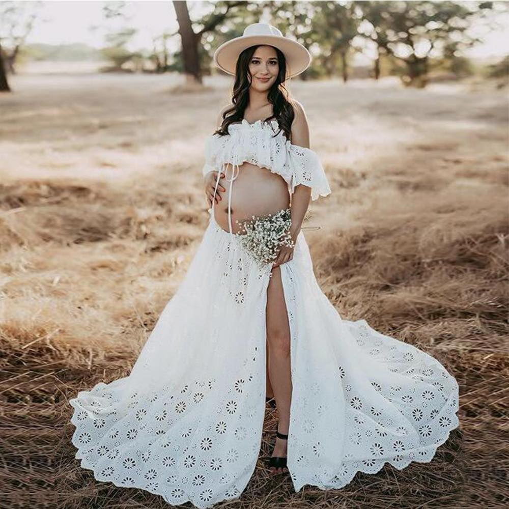Plus Size Maternity Dresses Ph - Embroidery White Dress review and price
